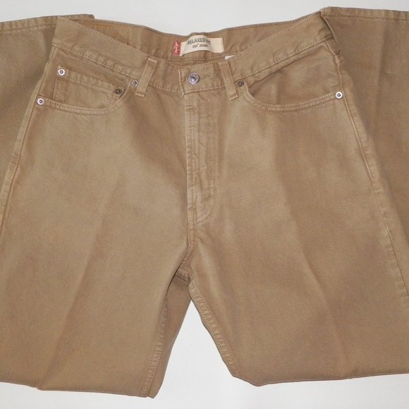 Levi's Other - Levi's 505 Relaxed Fit Jeans 33 X 30 Men's Khaki Denim